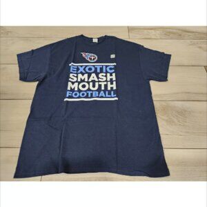 Vtg NWOT Tennessee Titans Tshirt Men's XL NFL Exotic Smash Mouth Football